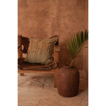 Terracottavase, stor - håndformet ler