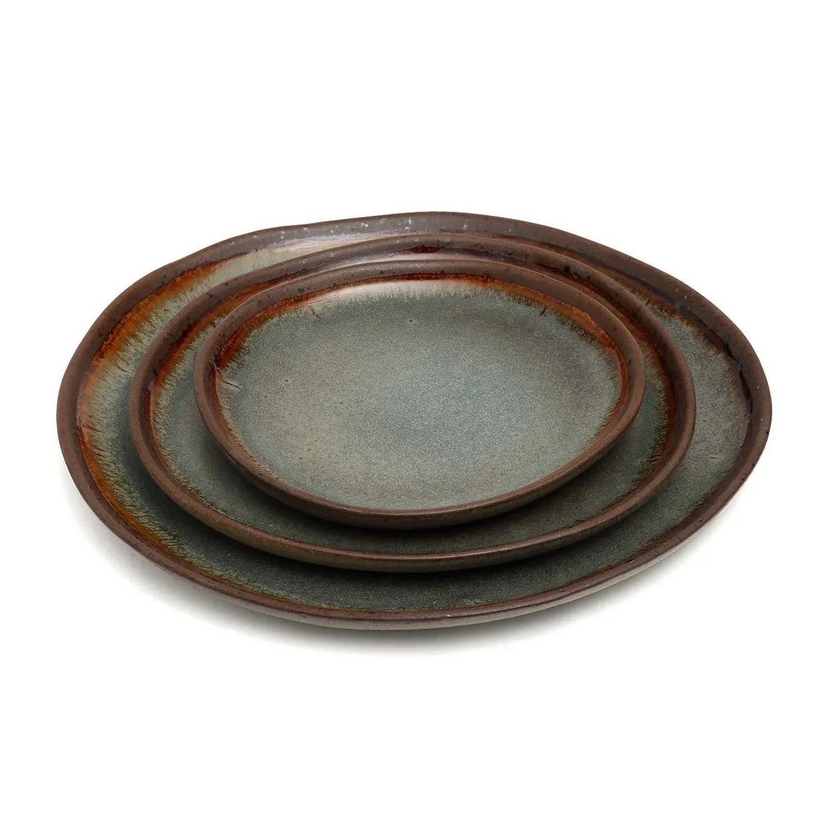 Stoneware dinner plate 28 cm – Côa, Portugal