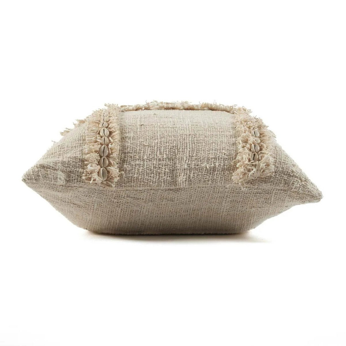Kissenbezug aus Baumwolle, 50×50 cm - Natur