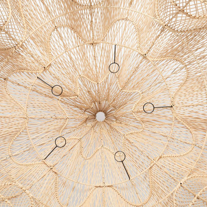 Rattan pendant shade 150 cm XXL - natural
