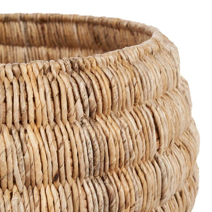 Palm leaf basket, round - 58 cm