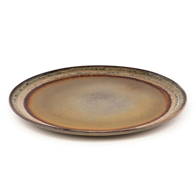 Stoneware dinner plate 27 cm - multi-colour, made in Portugal