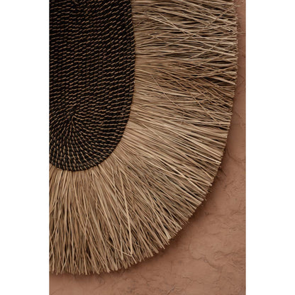 Græsvægscirkel, flettet, 85 cm diameter - natur