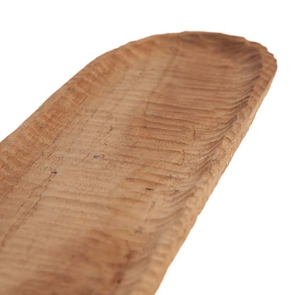 Teak bread plate, 45 cm - natural