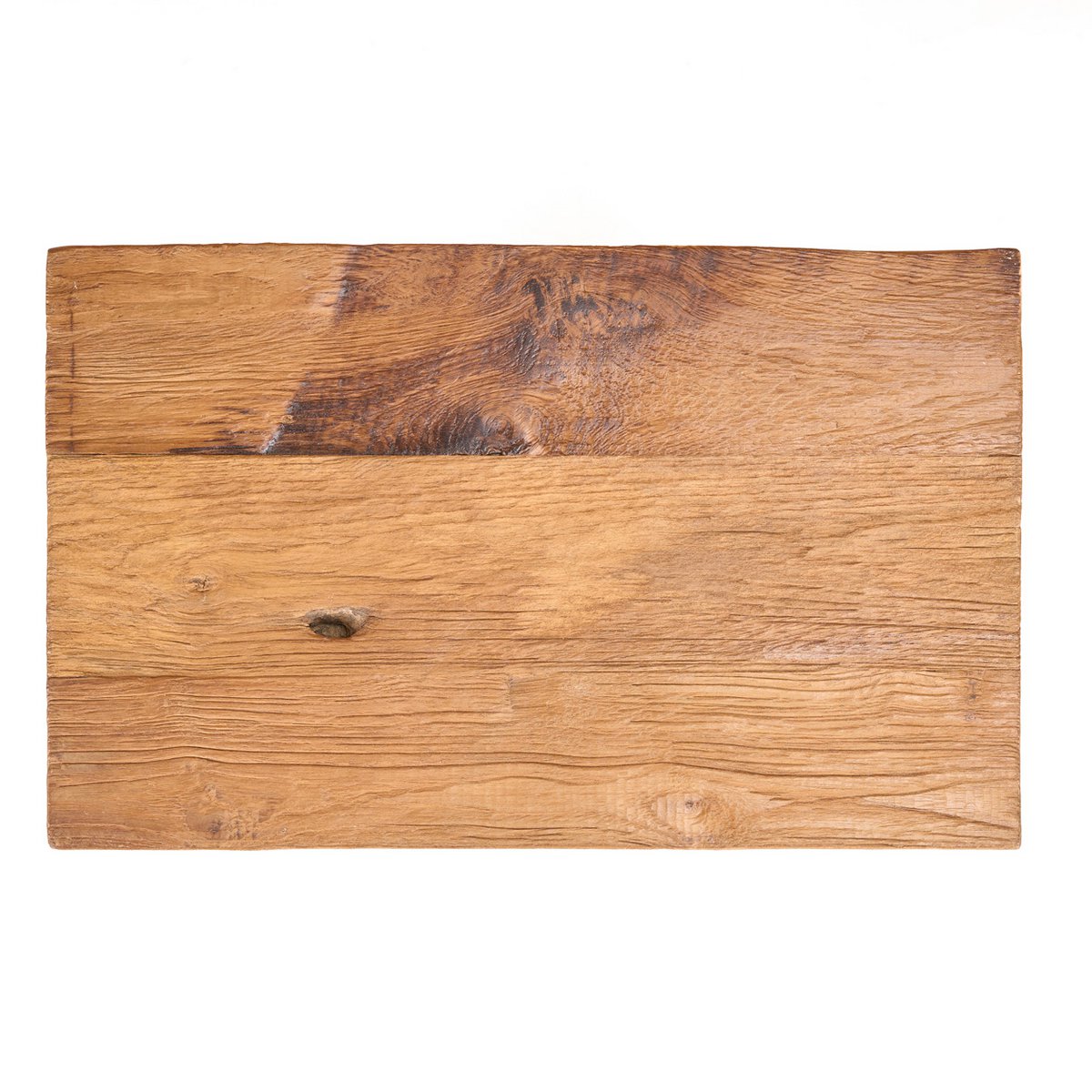 Teak stool with sturdy legs - 40 cm