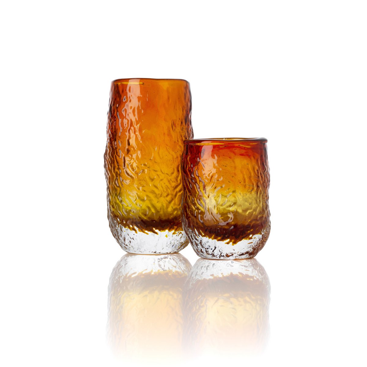 Marbella Glow Highball, amber – handblown glass