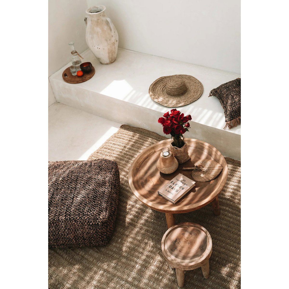 Seagrass carpet, natural – 180 × 240 cm