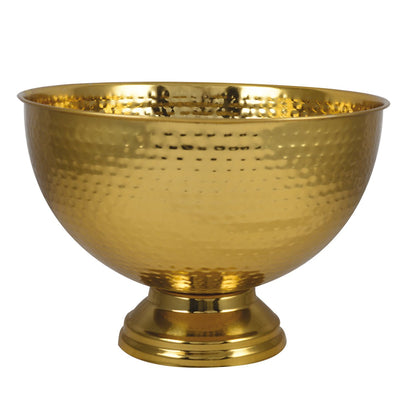 Stainless steel champagne bucket, 30cm - gold finish