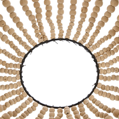 Jernlysekrone 40 × 73 cm - naturlig finish, Indonesien