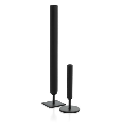 Miss Slimsy Messingvase, XL – Schwarz matt
