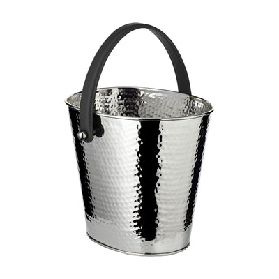 Edelstahl Champagnerkühler Gavin, gehämmert, 26 × 21 cm