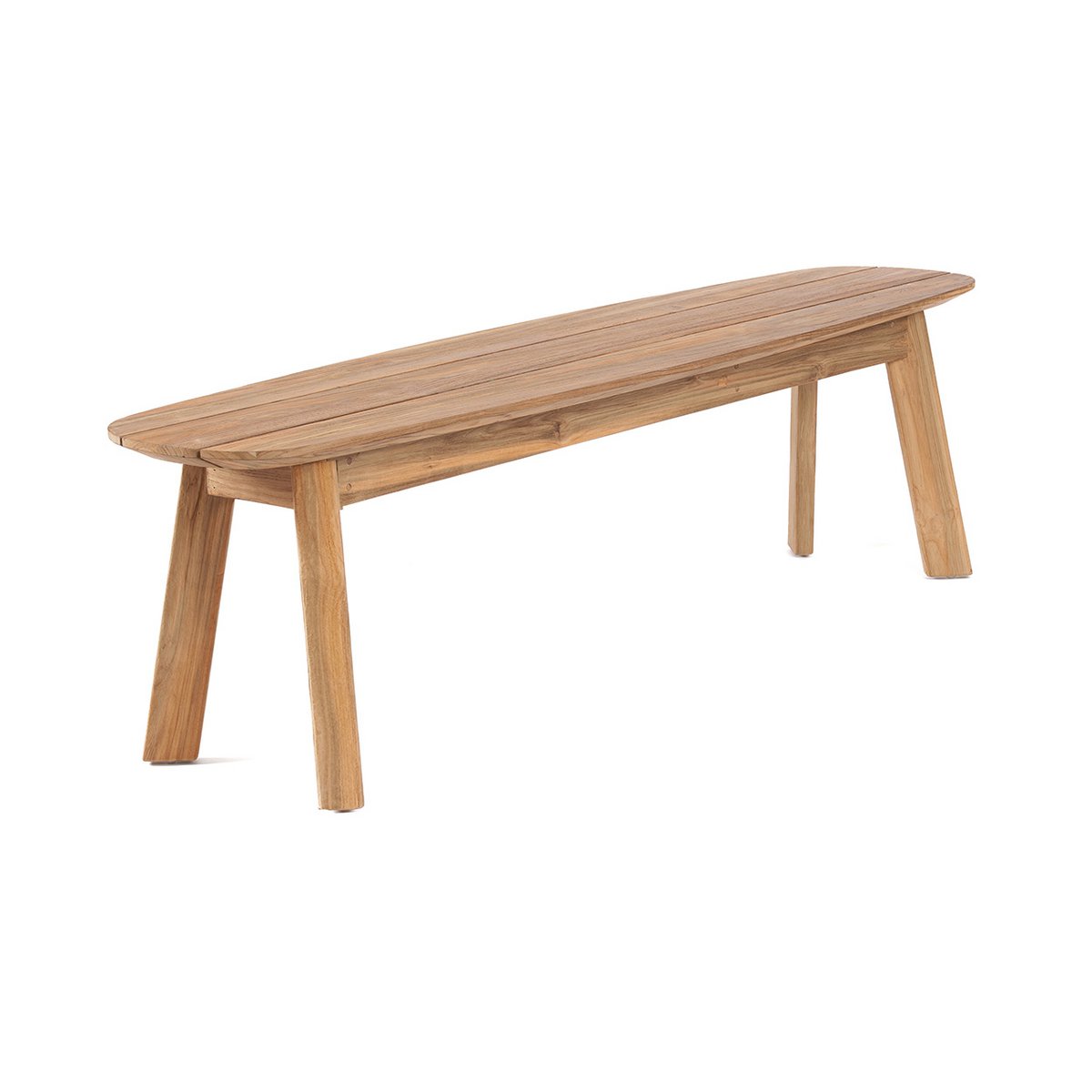 Tutuala outdoor bench - natural wood