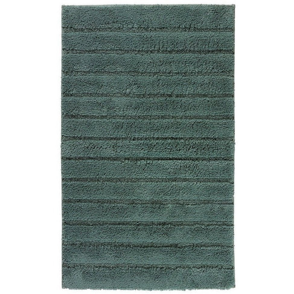 Badeværelsesmåtte i bomuld, eukalyptus – 60 × 100 cm
