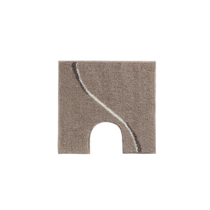 Carve bath mat, sand 60×100 cm - high pile