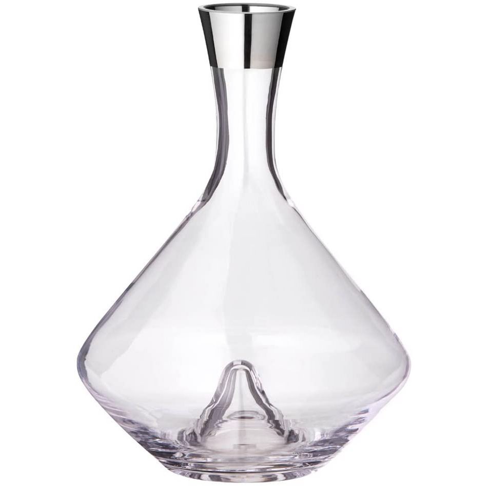 Krystalkaraffel Frederick med platinrand – 2,1 L