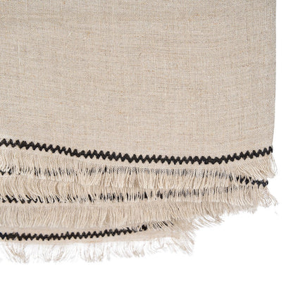 Linen tablecloth, natural – 150×250 cm