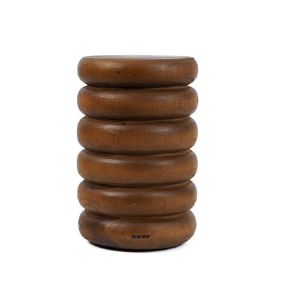 Umiko stool, natural wood - 45 cm