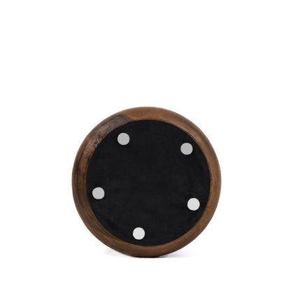 Umiko stool, natural wood - 45 cm