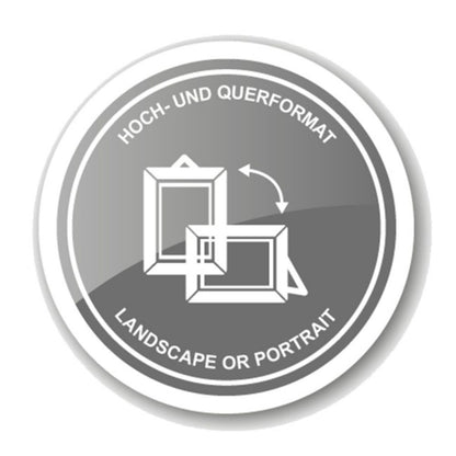 Sølvplet fotoramme Tours, 10 × 15 cm – hamret finish