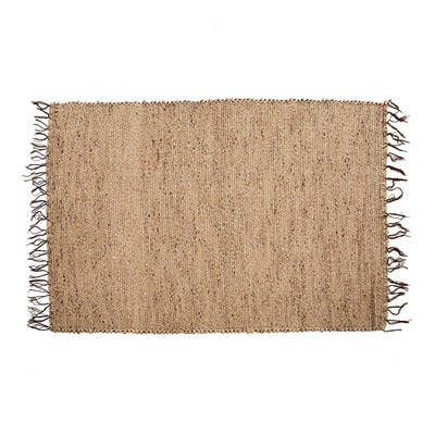 Water hyacinth carpet, natural – 260 × 180 cm