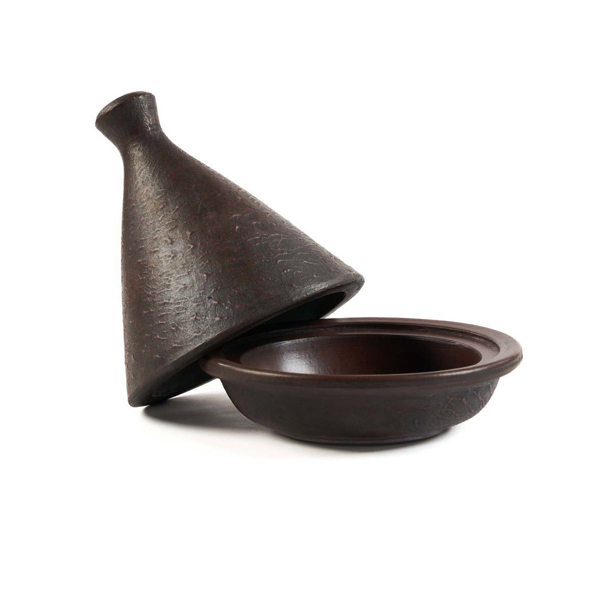Terrakotta-Kegel-Tajine 21 cm – handgefertigt in Indonesien