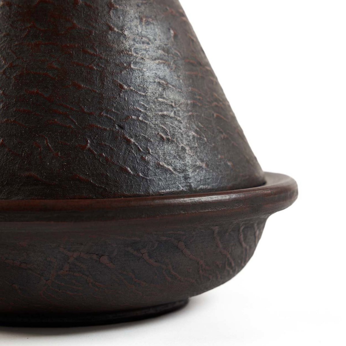 Terrakotta-Kegel-Tajine 21 cm – handgefertigt in Indonesien