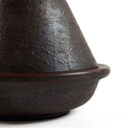 Terrakotta-Kegel-Tajine 21 cm – handgefertigt in Indonesien