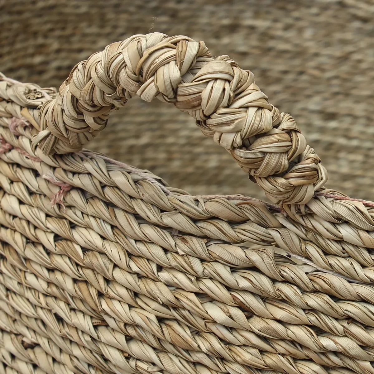 Les quatre mains basket, sisal - L