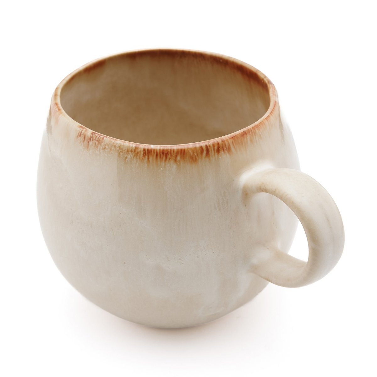 Stoneware mug, large - blue (Portugal)