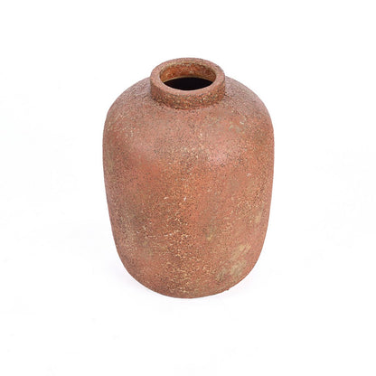 Terracottavase, stor - håndformet ler