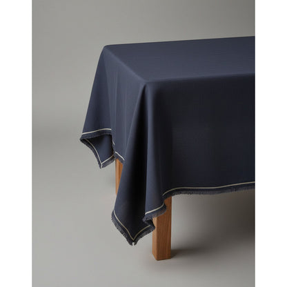 Linen tablecloth, black - 150×300 cm