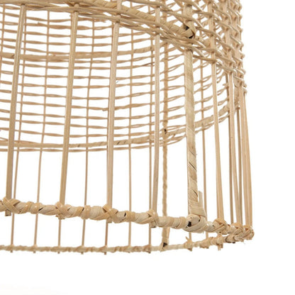 Rattan pendant light 50×55 cm - natural finish