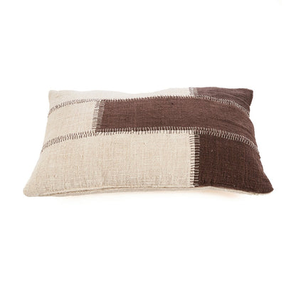 Cotton cushion cover, patchwork - 50×70 cm