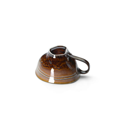 Ceramic mug 13.5 × 6.2 cm – Smoked Horizon, brown-grey