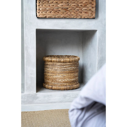 Seagrass basket, cylinder - 38 cm
