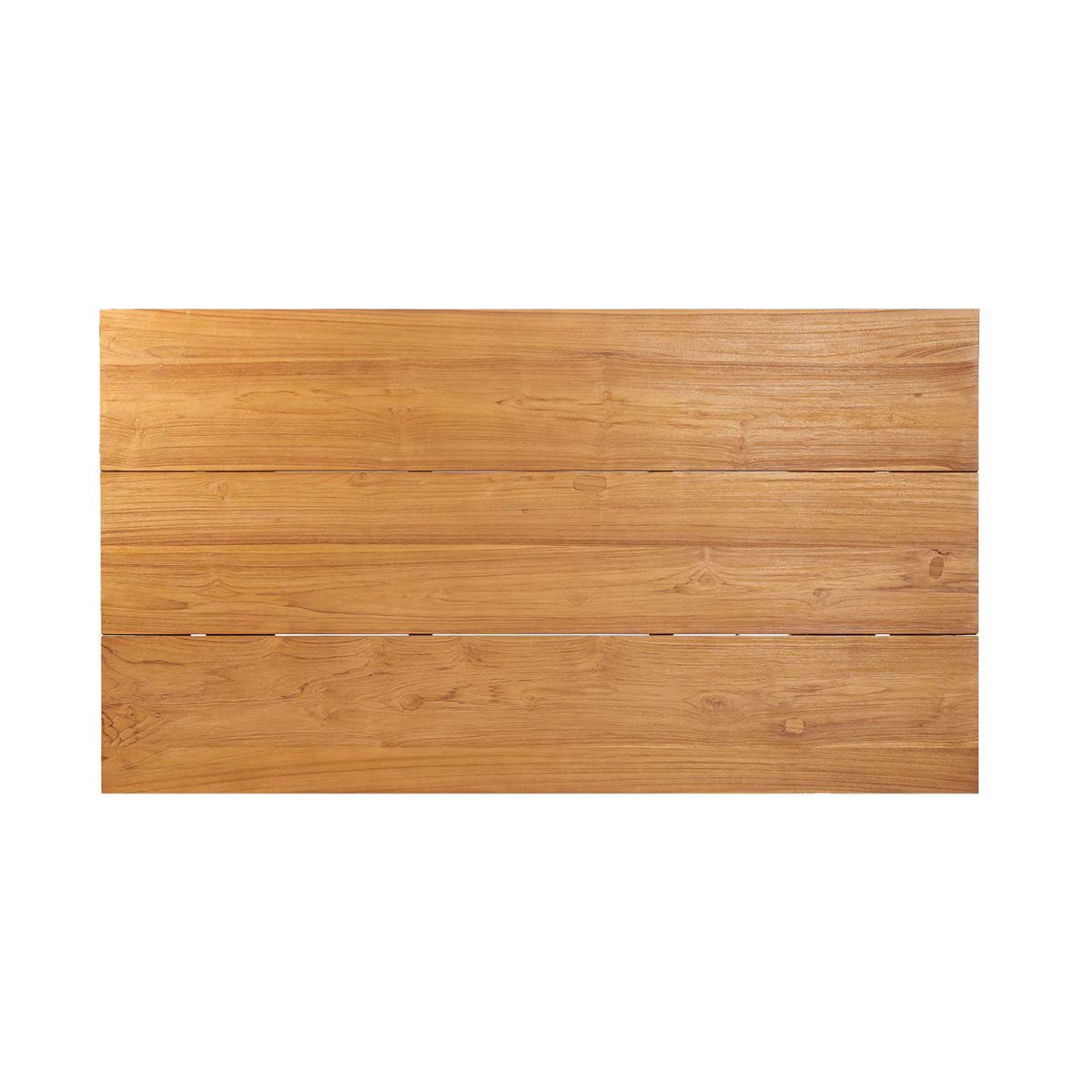 Teak dining table, 180 cm - natural wood