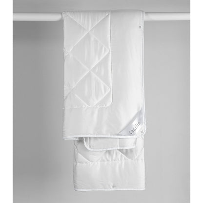 Tencel satin duvet, 4-season with press studs