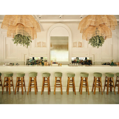 Rattan pendant shade 150 cm XXL - natural