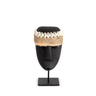 Hand-carved stone sculpture - Sumba, black