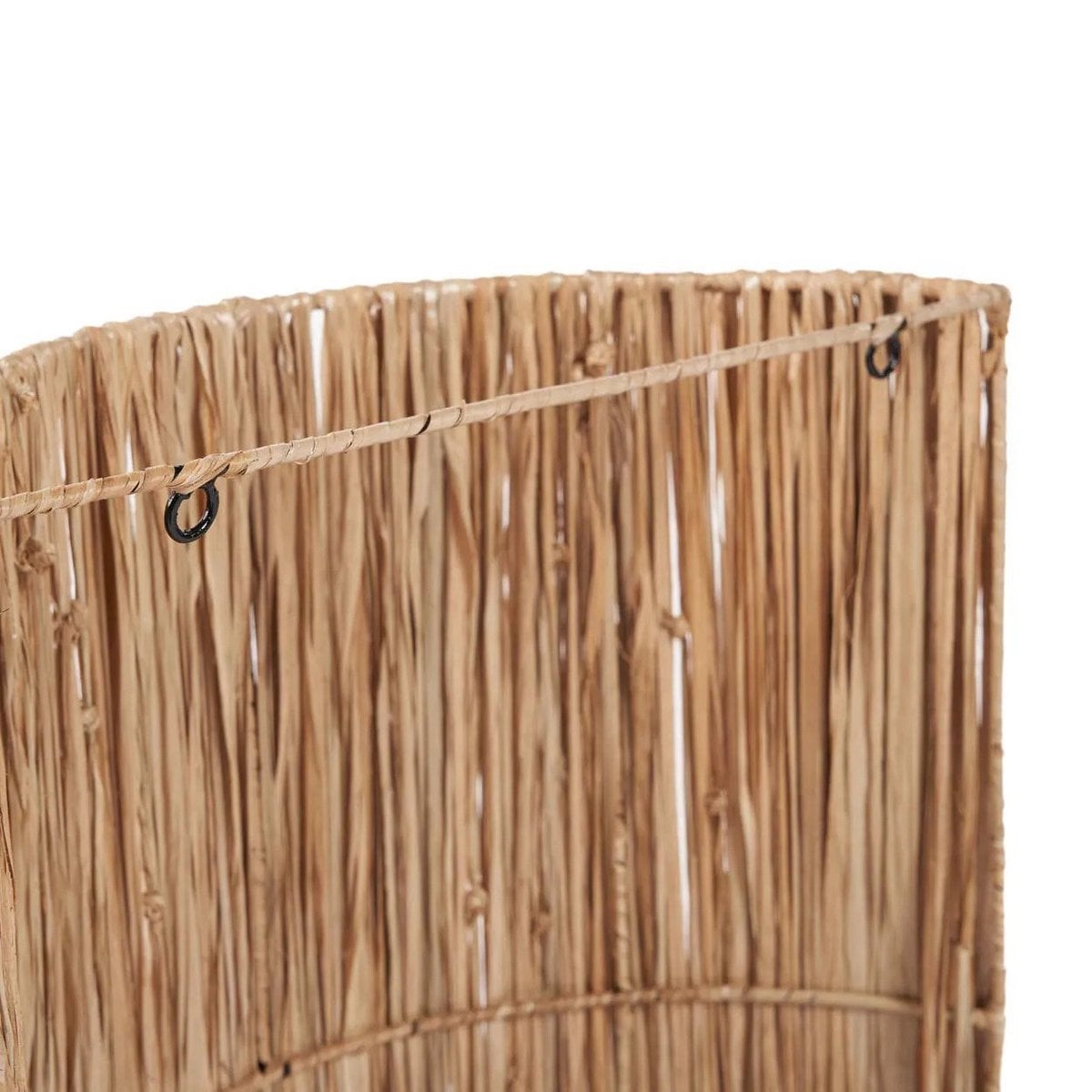 Sisal wall applique, 50 cm - natural woven