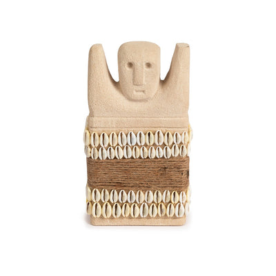Sandstone sculpture, face - 17cm large