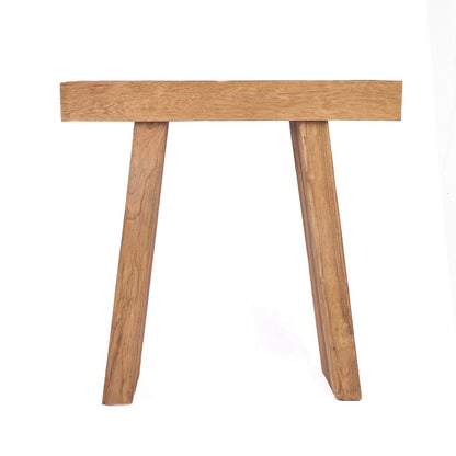 Teak console table, 86 cm - natural