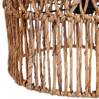 Palm leaf Takuhanki pendant light, small – open weave