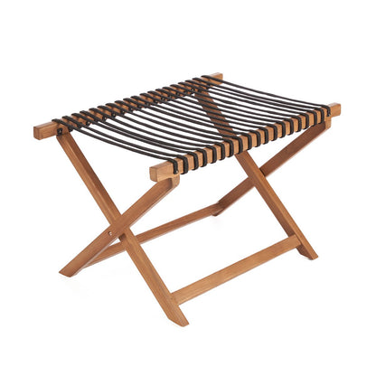 Wood luggage rack, foldable - Natural