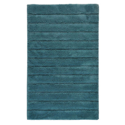 Baumwollbadematte 60×100 cm – Ozeanblau