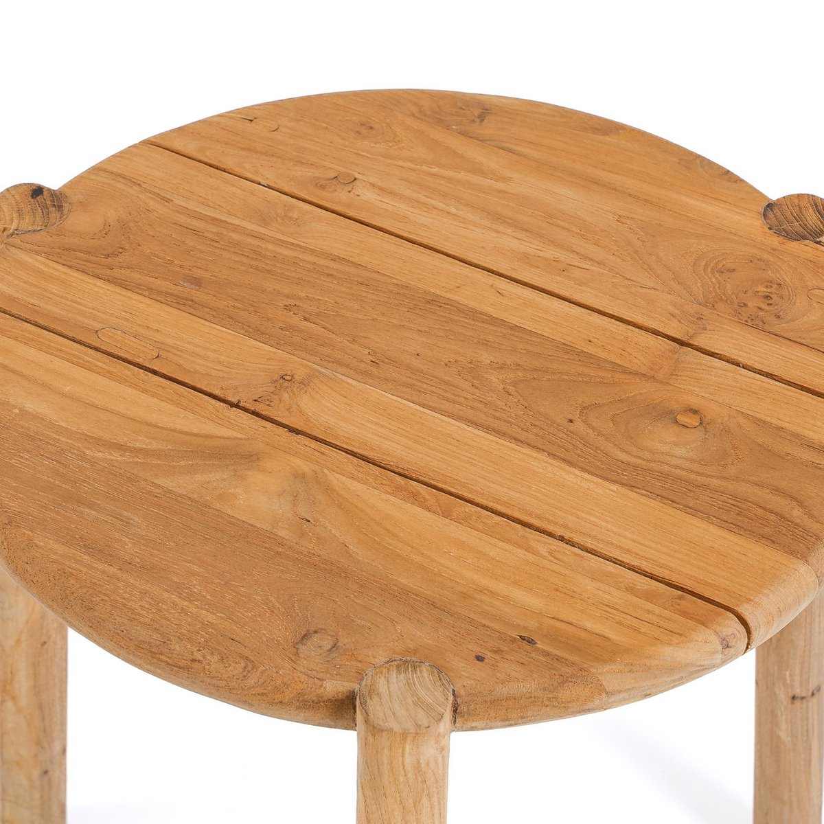 Teak side table, 47 × 50 cm - Outdoor