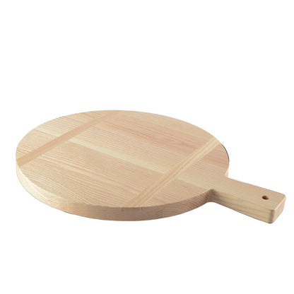 Round wooden cutting board 39cm