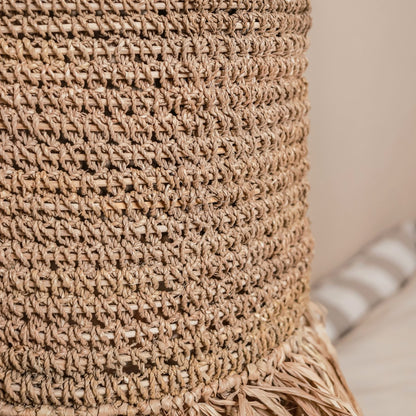 Hängeleuchte KAWAH aus Bast & Rattan – 25 cm, 50 cm hoch