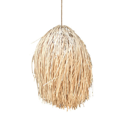 Hängeleuchte aus Rattan „Shaggy“ – 45×75 cm