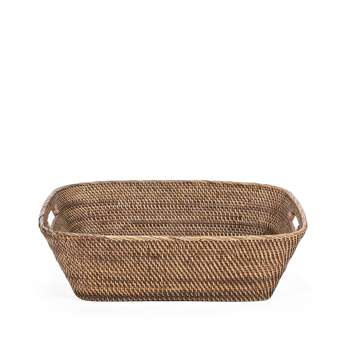 Wäschekorb aus Rattan, groß – handgeflochten